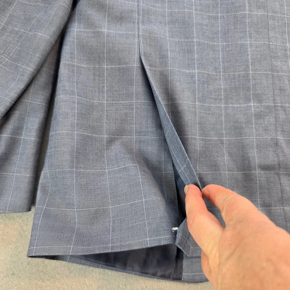 Lauren Ralph Lauren NEW Kids Blazer Suit Separate Blue Plaid Windowpane 20R Boys